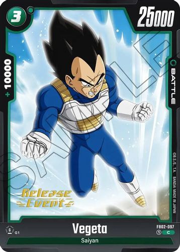 [FB02-097](C) Vegeta {Release Event}