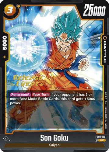 [FB02-118](UC) Son Goku {Release Event}