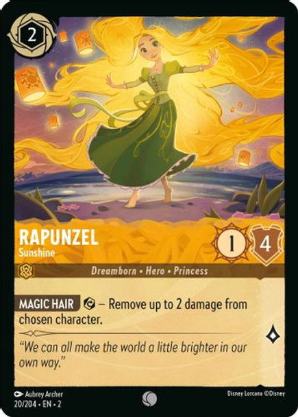 [LOR02-020/204](C) Rapunzel - Sunshine (Foil)