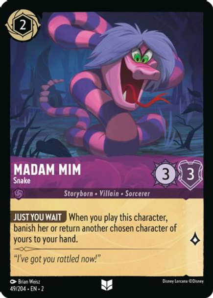 [LOR02-049/204](U) Madam Mim - Snake