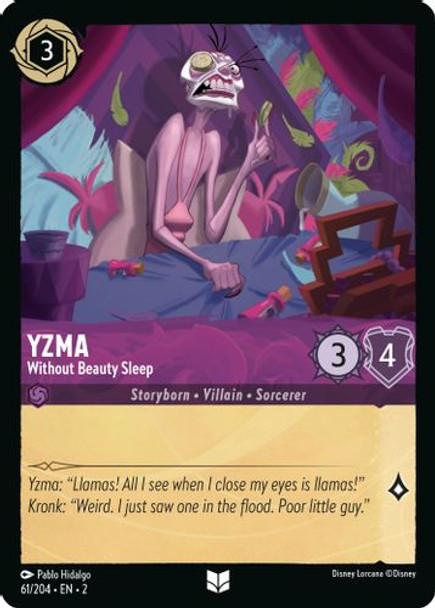 [LOR02-061/204](U) Yzma - Without Beauty Sleep (Foil)