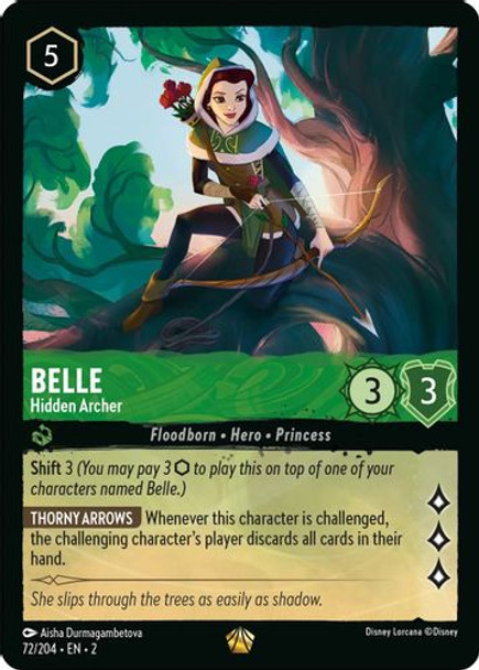 [LOR02-072/204](L) Belle - Hidden Archer (Foil)