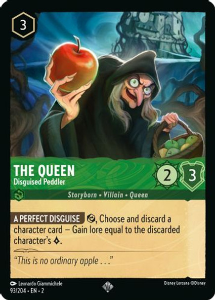[LOR02-093/204](SR) The Queen - Disguised Peddler (Foil)