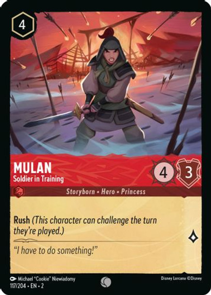 [LOR02-117/204](C) Mulan - Soldier in Training