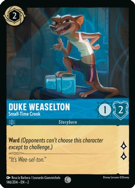 [LOR02-146/204](C) Duke Weaselton - Small-Time Crook (Foil)