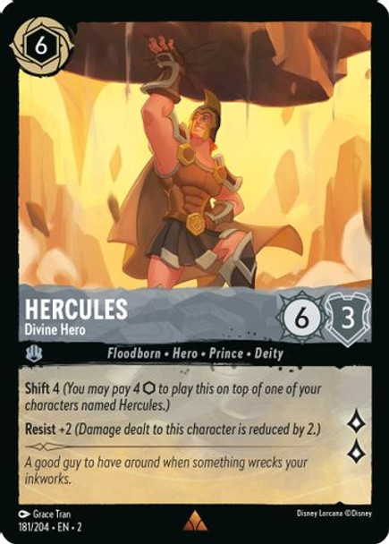 [LOR02-181/204](R) Hercules - Divine Hero