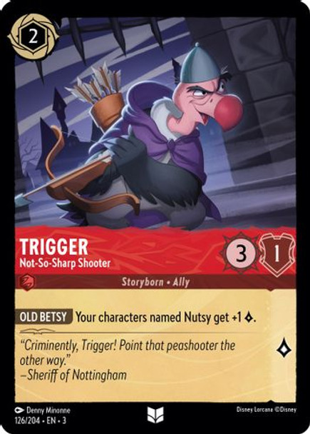 [LOR03-126/204](U) Trigger - Not-So-Sharp Shooter (Foil)
