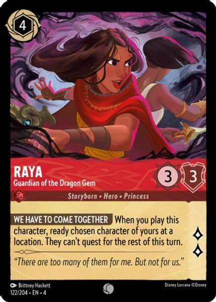 [LOR04-122/204](C) Raya - Guardian of the Dragon Gem