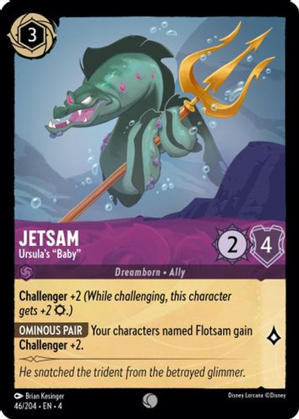 [LOR04-046/204](C) Jetsam - Ursula's "Baby" (Foil)