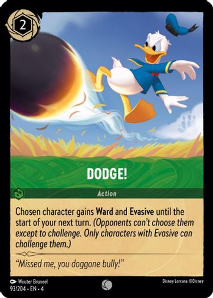 [LOR04-093/204](C) Dodge! (Foil)