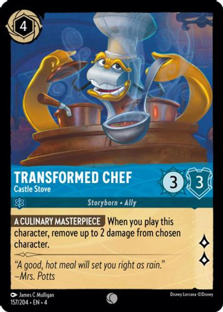 [LOR04-157/204](C) Transformed Chef - Castle Stove (Foil)