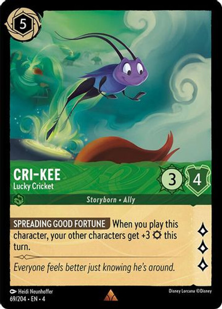 [LOR04-069/204](R) Cri-Kee - Lucky Cricket (Foil)