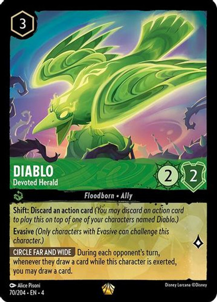 [LOR04-070/204](L) Diablo - Devoted Herald (Foil)