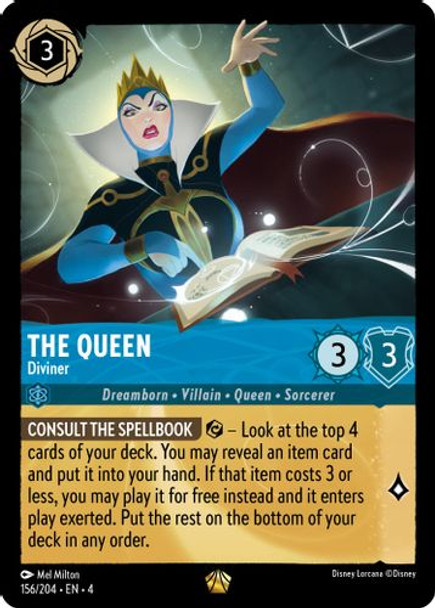 [LOR04-156/204](L) The Queen - Diviner (Foil)