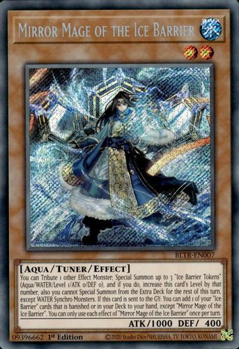 [BLTR-EN007] Mirror Mage of the Ice Barrier (Secret Rare) <1st>
