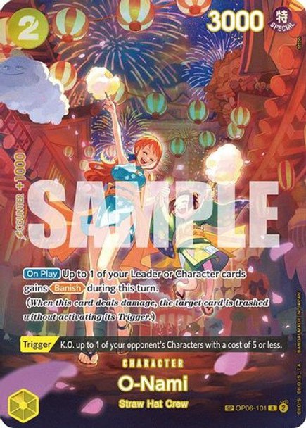 [OP06-101](SP) O-Nami (OP-07 Alt Art) (Foil)