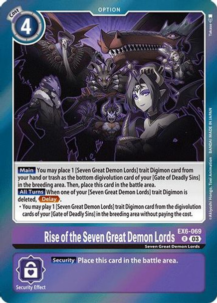 [EX06-069](R) Rise of the Seven Great Demon Lords (Foil)