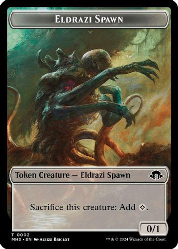 (M3C) 02-MH3//03-M3C Eldrazi Spawn // Eldrazi Scion Double-Sided Token