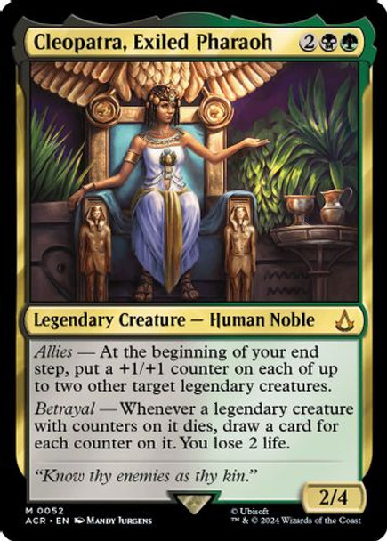 ACR-0052M Cleopatra, Exiled Pharaoh