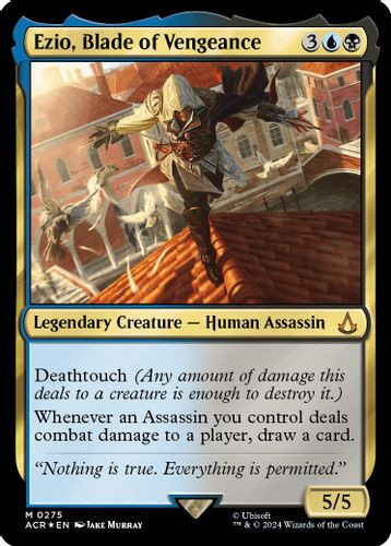 ACR-0275M Ezio, Blade of Vengeance (Foil)