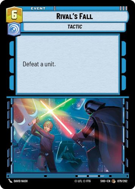 02-SHD-EN-079C Rival's Fall (Foil)