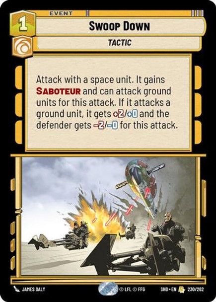 02-SHD-EN-230R Swoop Down (Foil)