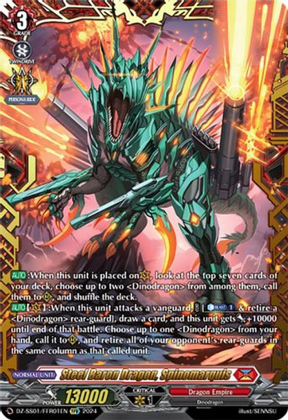 [DZ-SS01/FFR01EN](FFR) Steel Baron Dragon, Spinomarquis (FFR)