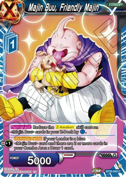 [BT25-043](C) Majin Buu, Friendly Majin