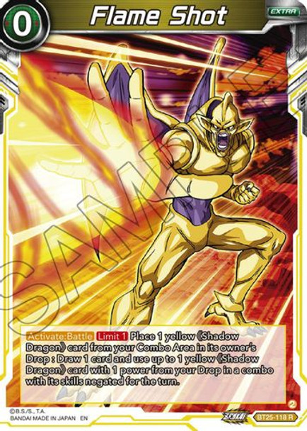 [BT25-118](R) Flame Shot (Foil)