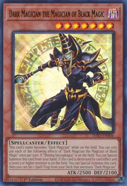 [INFO-EN006] Dark Magician the Magician of Black Magic (Ultra Rare) <1st>