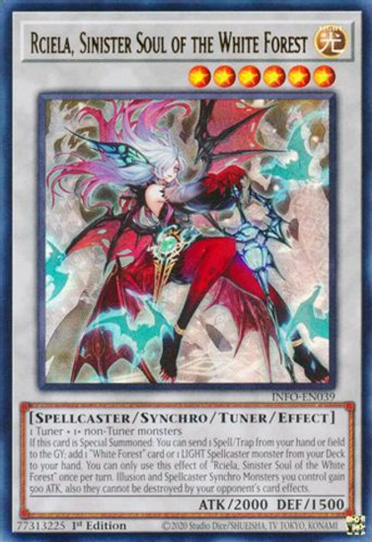 [INFO-EN039] Rciela, Sinister Soul of the White Forest (Ultra Rare) <1st>