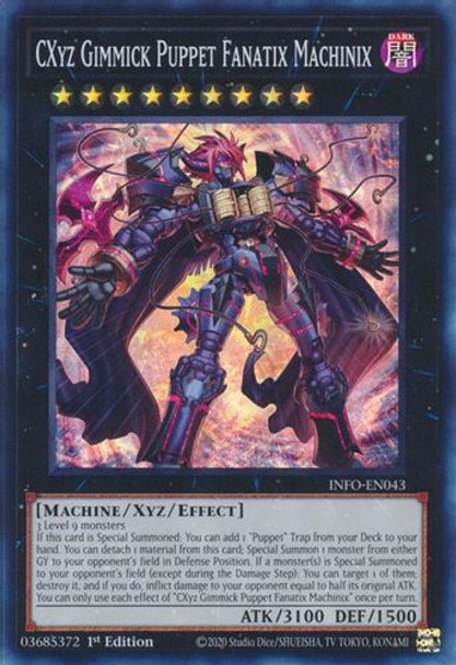 [INFO-EN043] CXyz Gimmick Puppet Fanatix Machinix (Super Rare) <1st>