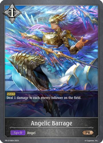[PR-018EN] Angelic Barrage