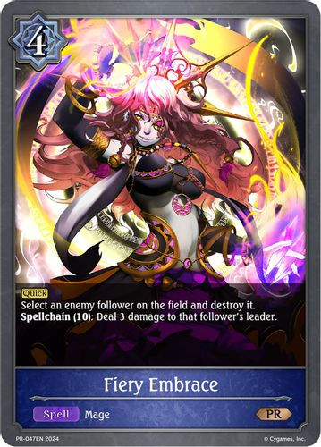 [PR-047EN] Fiery Embrace