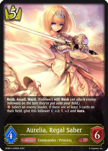 [GFB01a-009EN](L) Aurelia, Regal Saber