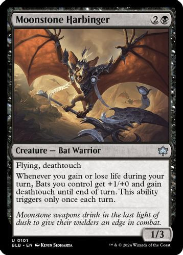 BLB-0101U Moonstone Harbinger (Foil)