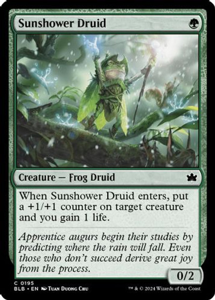 BLB-0195C Sunshower Druid (Foil)