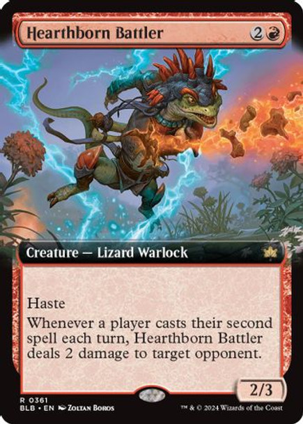 BLB-0361R Hearthborn Battler (Extended Art)