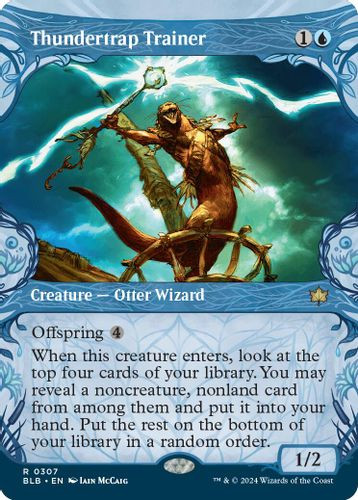 BLB-0307R Thundertrap Trainer (Showcase) (Foil)