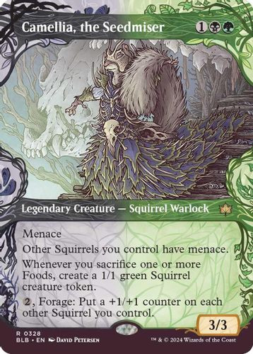 BLB-0328R Camellia, the Seedmiser (Showcase) (Foil)