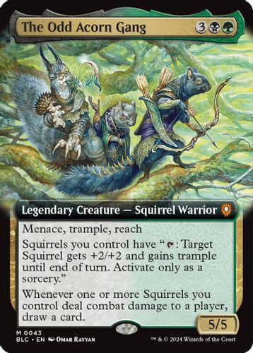 BLC-0043M The Odd Acorn Gang (Extended Art) (Foil)