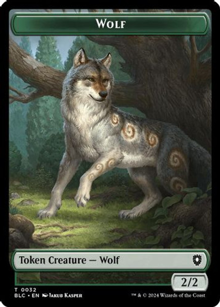 (BLC) 05-BLC//32-BLC Goat // Wolf Double-Sided Token