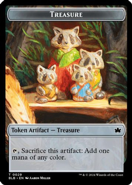 (BLC) 26-BLC//29-BLB Cat // Treasure Double-Sided Token