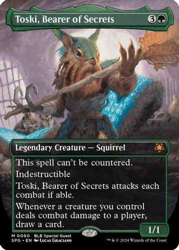 SPG-0060M Toski, Bearer of Secrets (Borderless) (Foil)