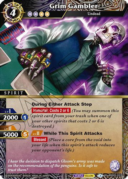 [BSS05-031](R) Grim Gambler