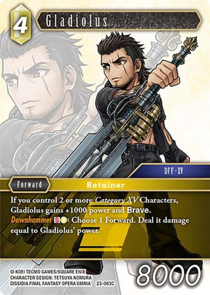 [23-063](C) Gladiolus (Foil)