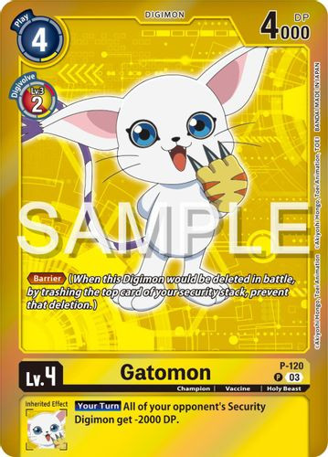 [P-120](P) Gatomon (Adventure Box 2024) (Foil)