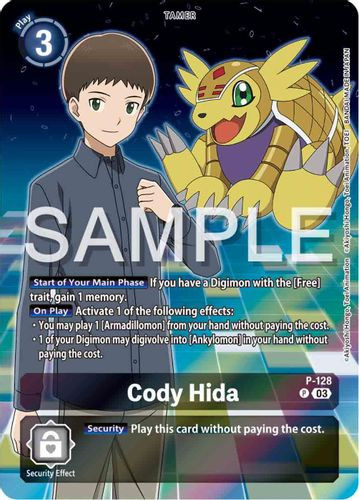 [P-128](P) Cody Hida (Adventure 02: The Beginning Set) (Foil)