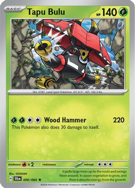 [SV06a][SFA-006/064](R) Tapu Bulu (Reverse Holo)