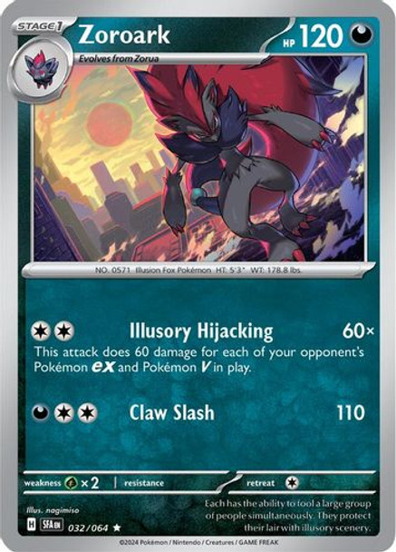 [SV06a][SFA-032/064](R) Zoroark (Reverse Holo)